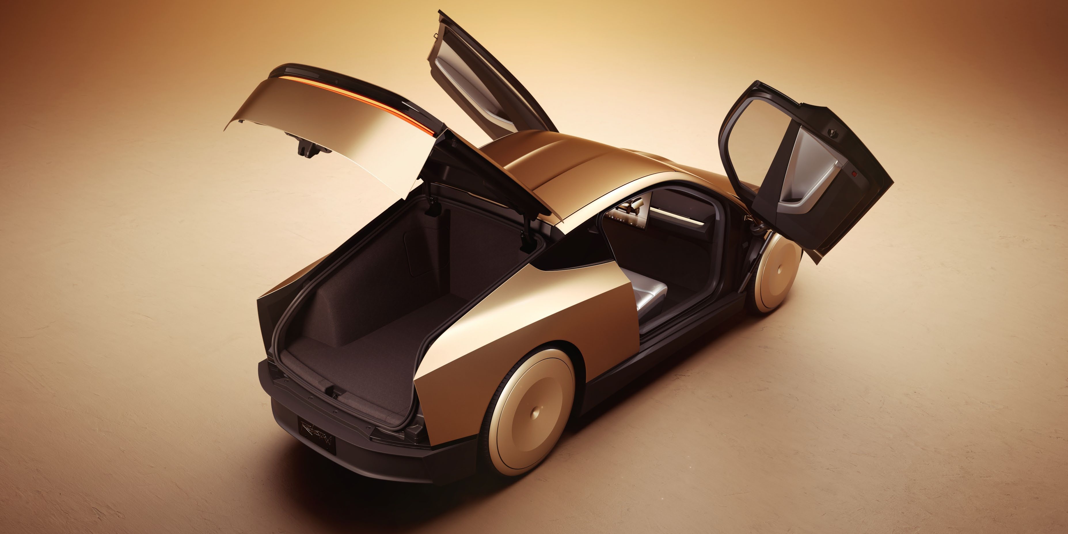 Cybercab interior shown in Tesla’s Q3 2024 update