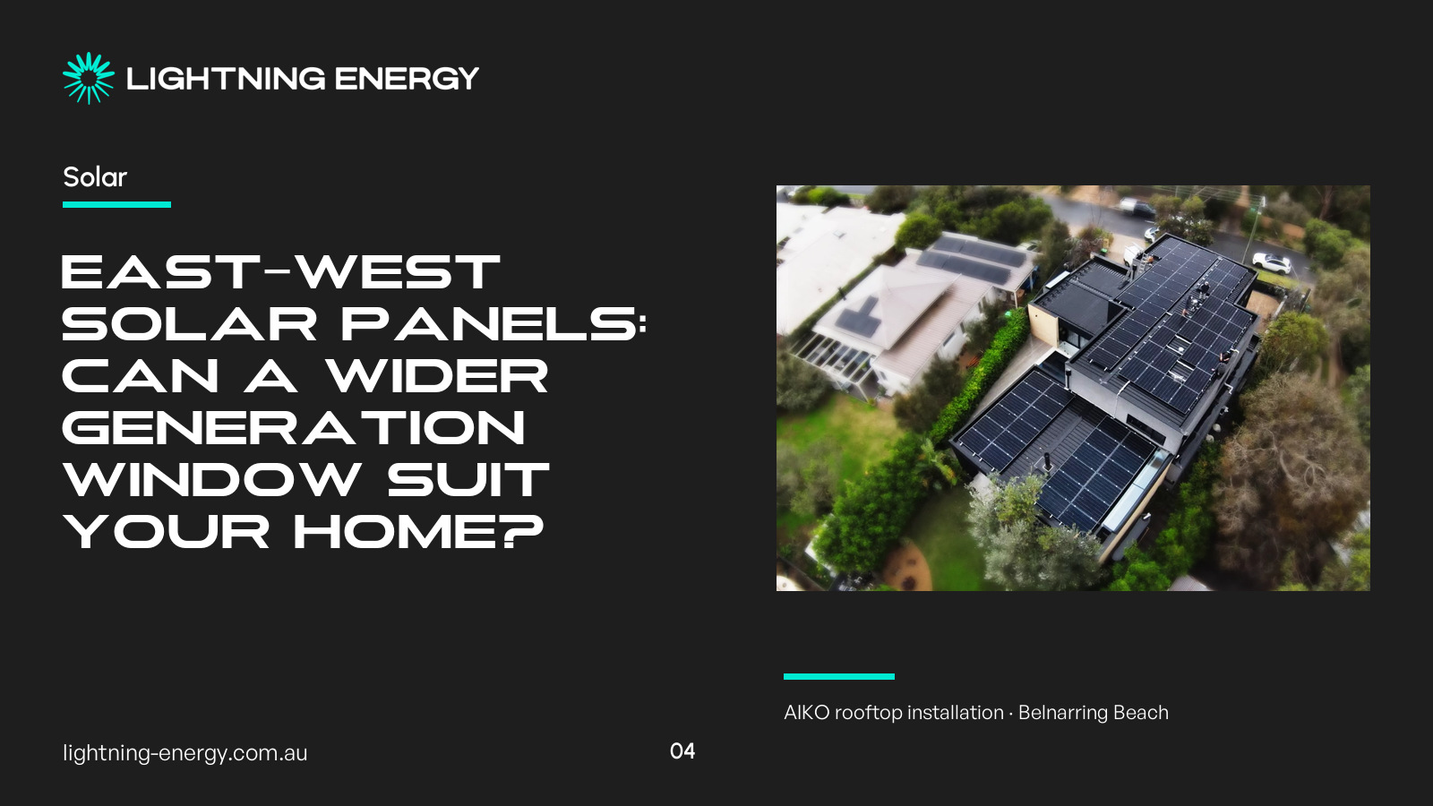 East-West Solar Panels: Can a Wider Generation Window Suit Your Home?
