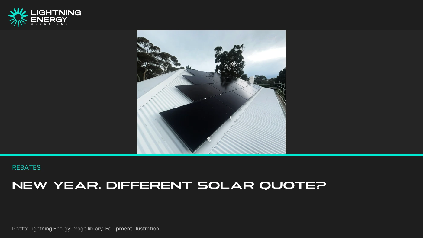 Solar STCs and Installation Dates: Why a Quote Can Change Across New Year
