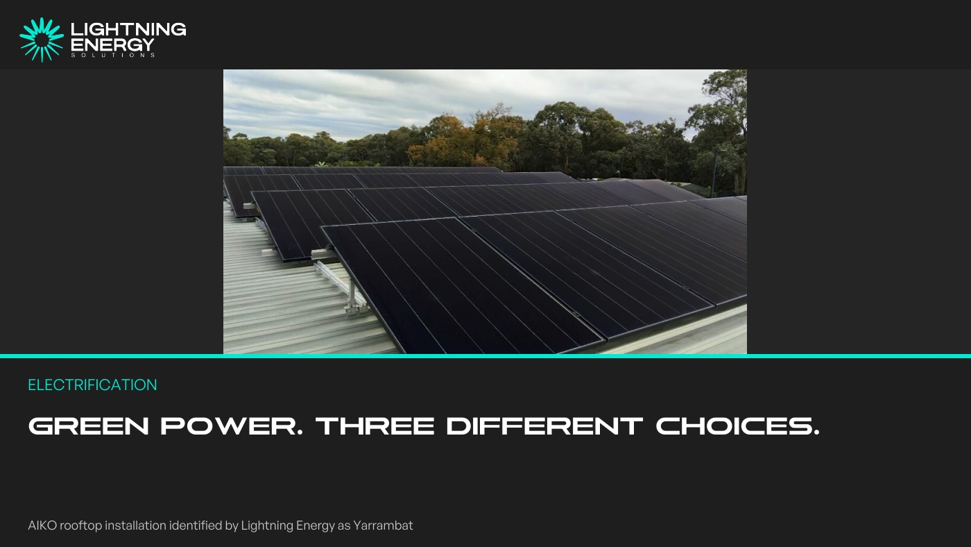 GreenPower, Rooftop Solar and Carbon Offsets: What Are You Paying For?