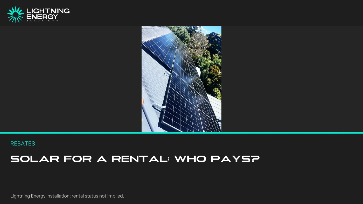Solar Victoria for Landlords: Rebates, Renter Agreements and Loan Responsibilities