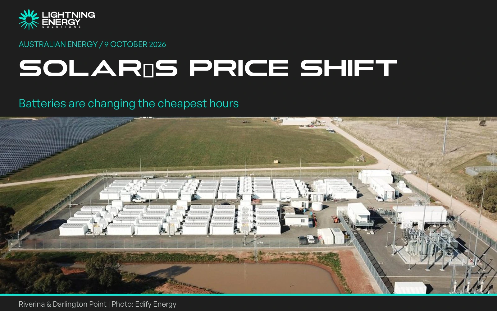 Solar’s Price Shift: How Batteries Are Rewriting Australia’s Cheapest Power Hours