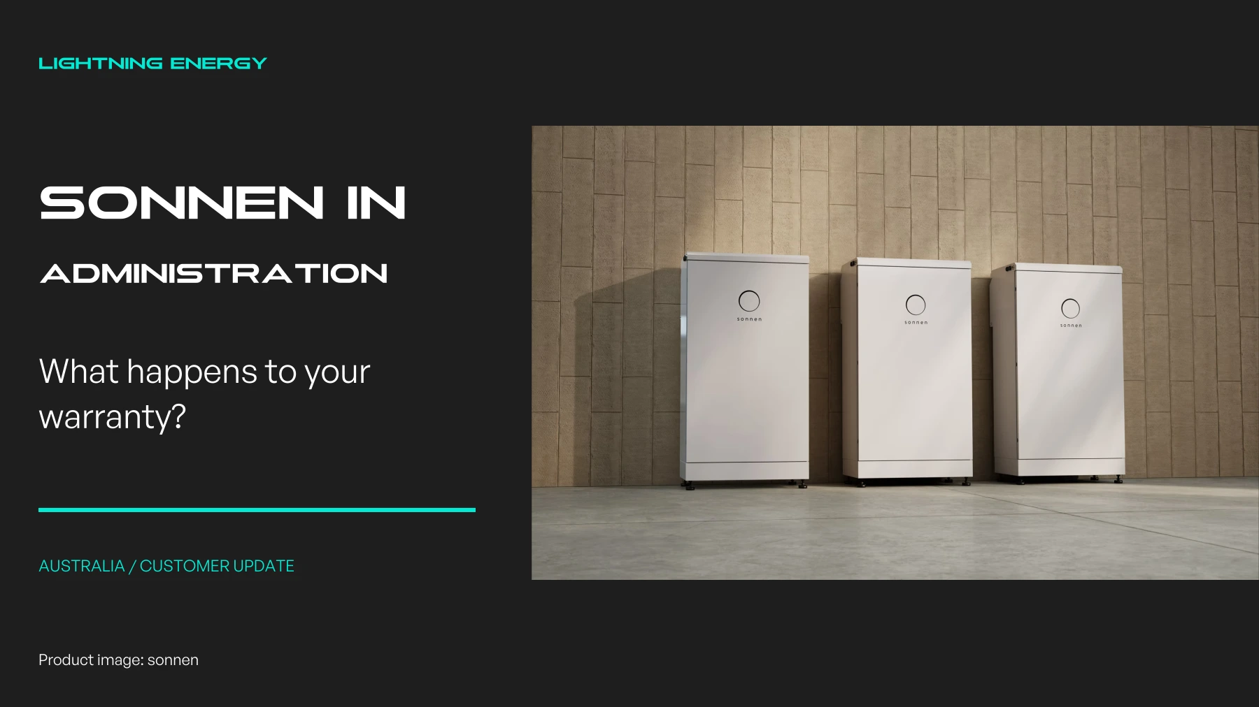 Sonnen Australia Enters Administration: What Happens to Your Battery Warranty?