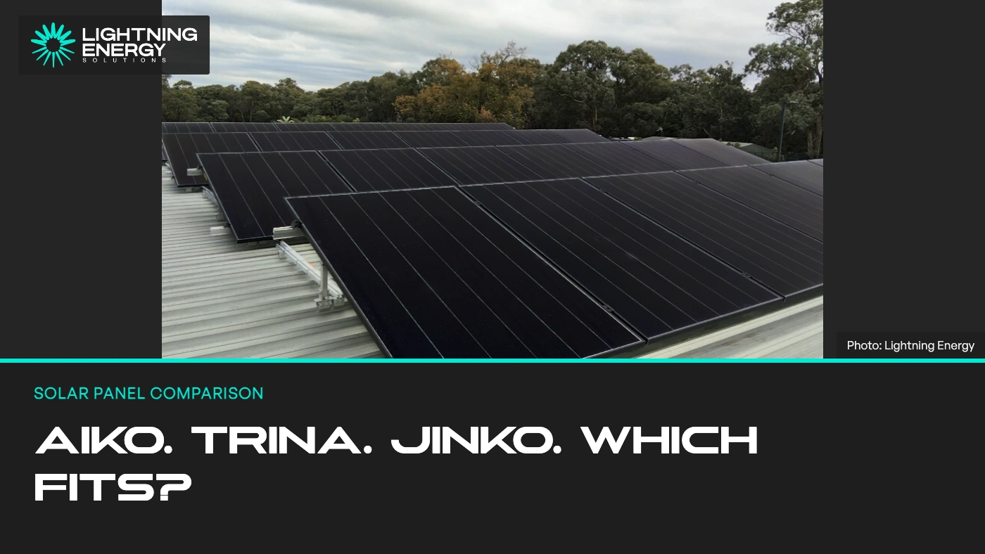 AIKO, Trina and Jinko: Compare the Exact Panels for Your Roof