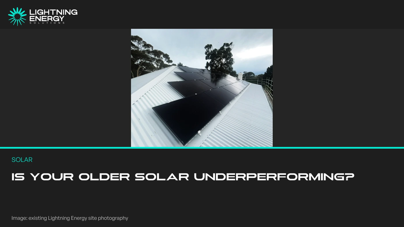 Is Your Older Solar System Underperforming? Build a Like-for-Like Check