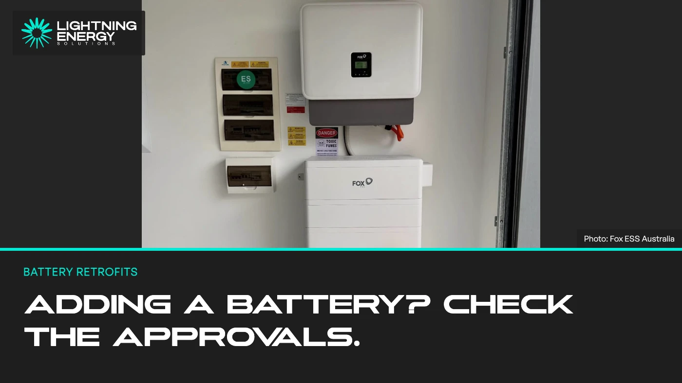 Battery Retrofits in Victoria: Inverter Limits, Approvals and Metering