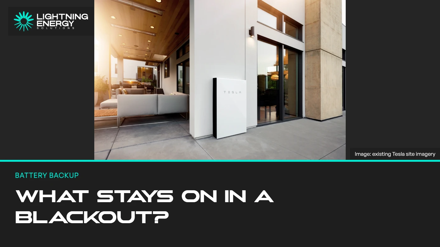 Essential Circuits or Whole-Home Battery Backup: Write the Load List First