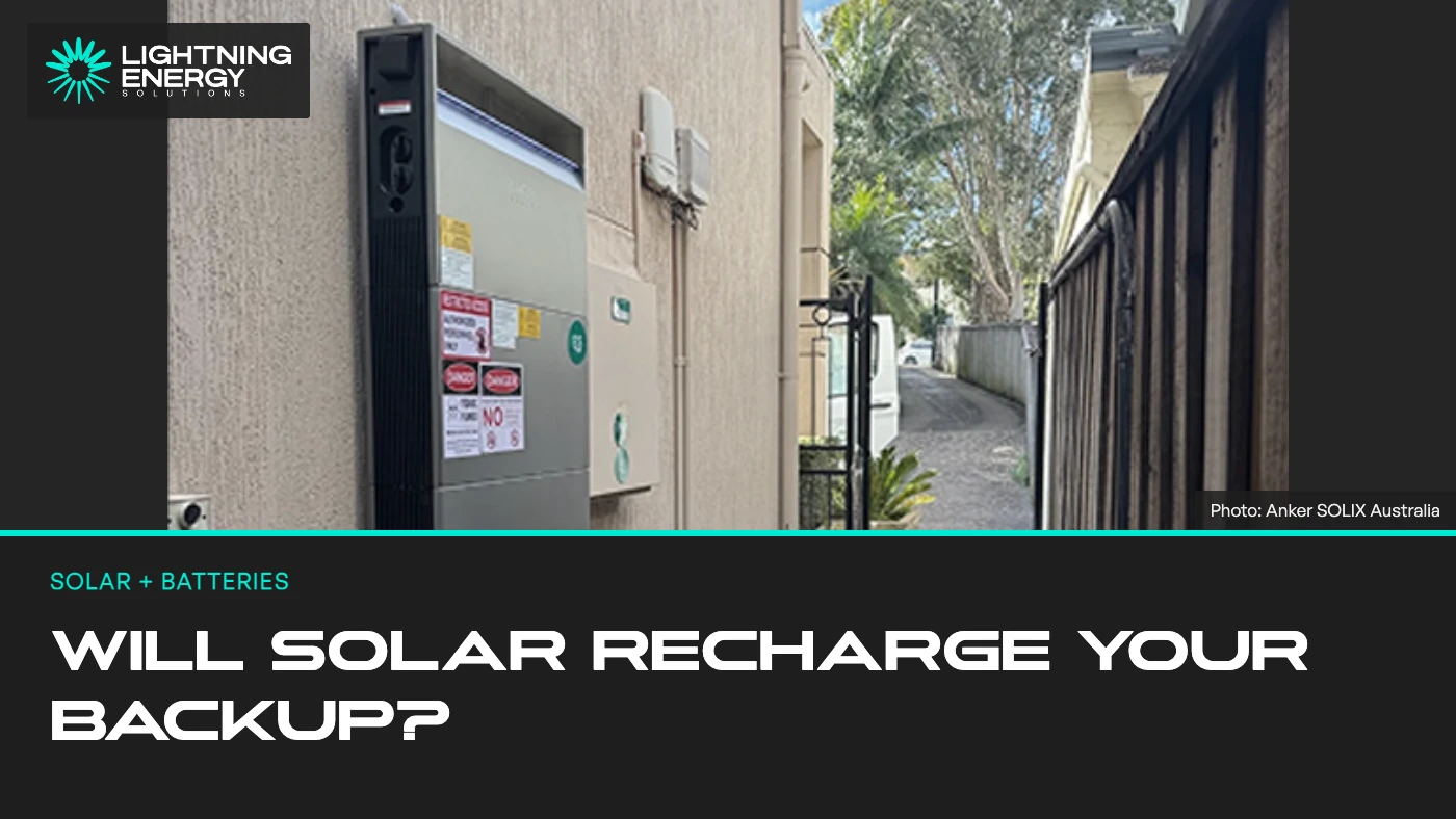 Will Your Solar Panels Recharge the Battery During a Blackout?