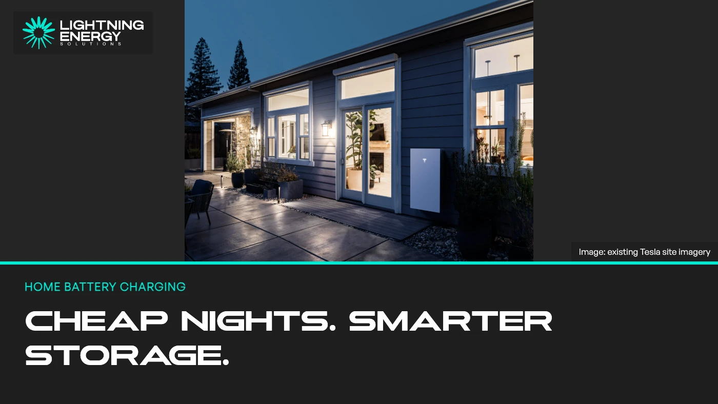 Charging a Home Battery Off-Peak: When Do the Numbers Work?
