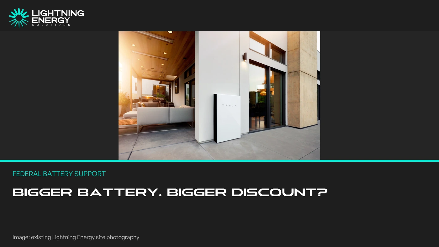 How Battery Size and Installation Date Affect the Federal Discount