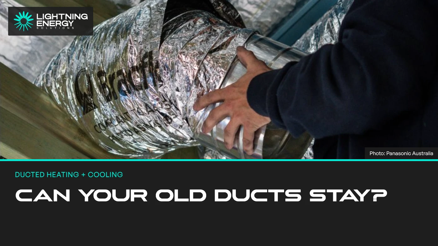 Can Existing Gas-Heating Ducts Be Reused for Reverse-Cycle Air Conditioning?