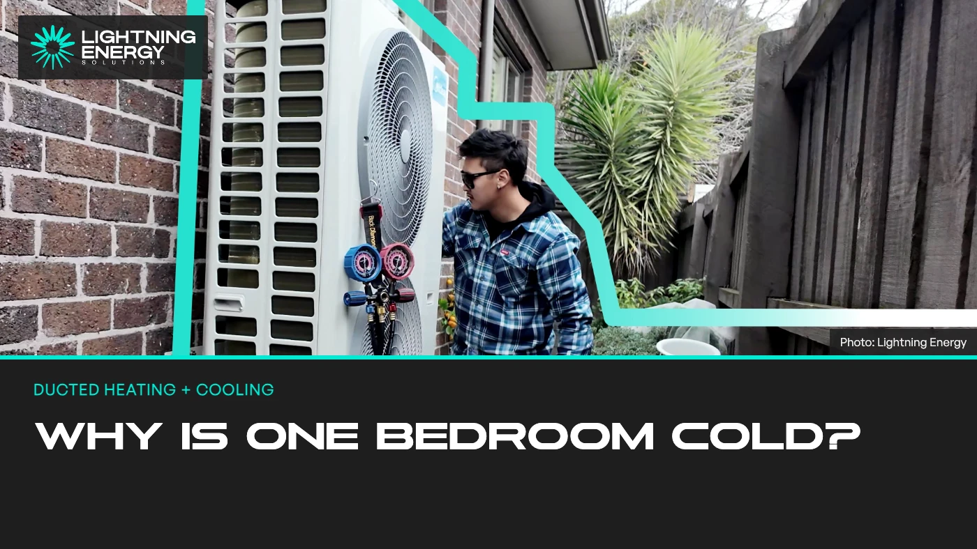 One Bedroom Stays Cold: Tracing Uneven Ducted Heating