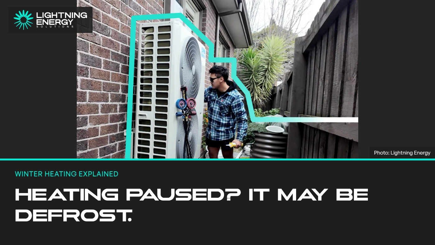 Why Reverse-Cycle Heating Pauses to Defrost in Winter