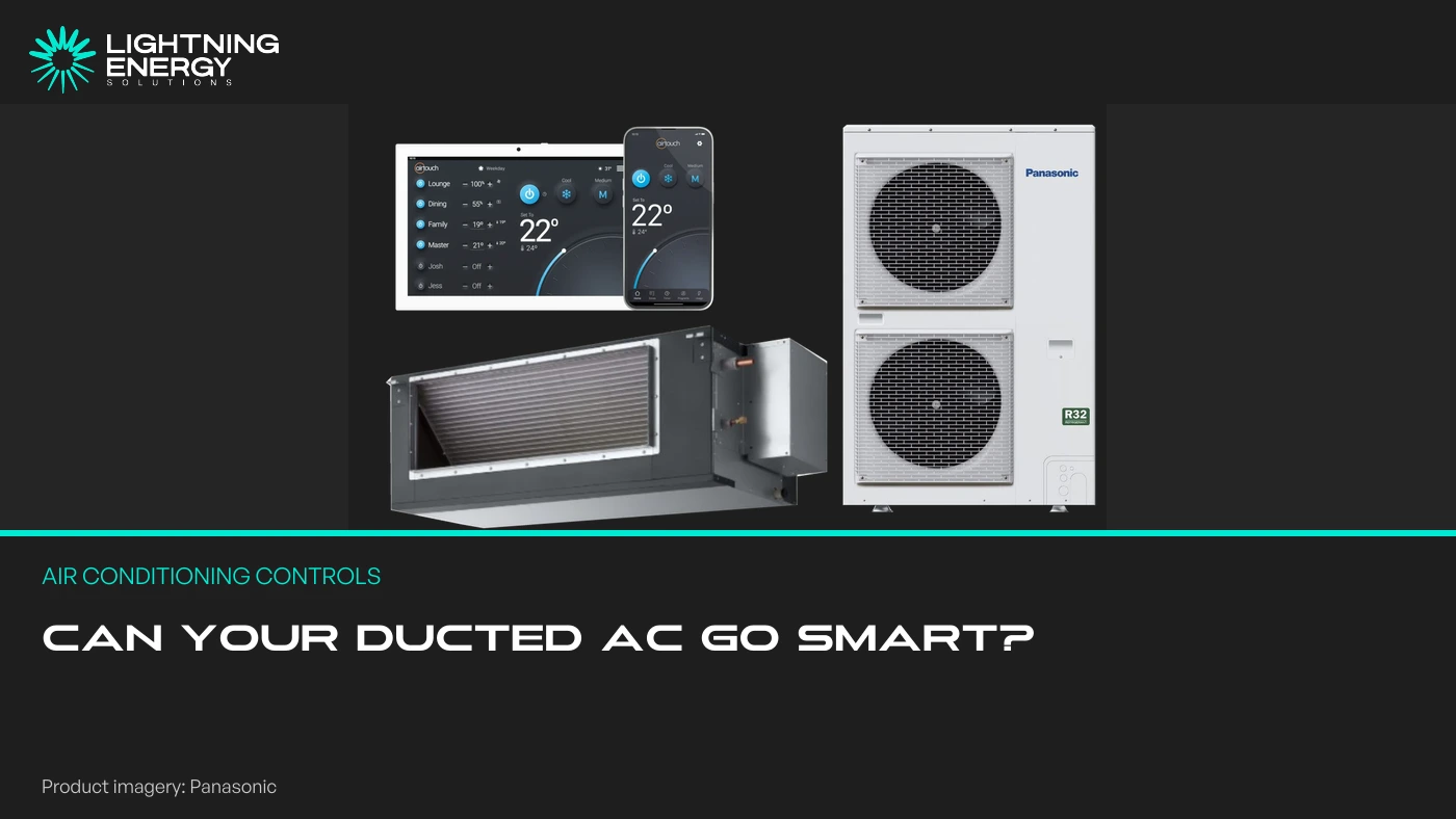 Adding Wi-Fi Control to an Existing Ducted Air Conditioner