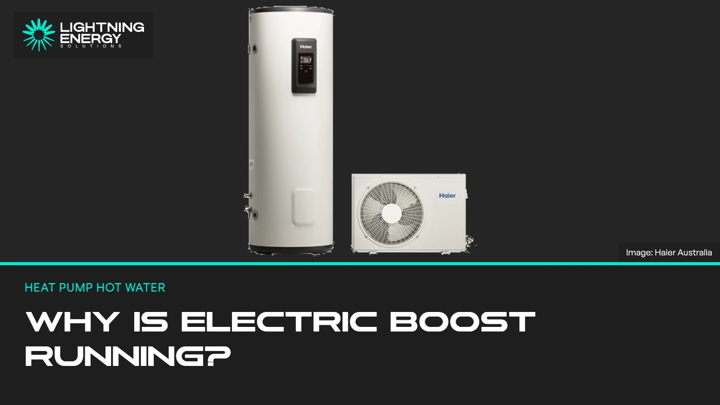 Why is my heat pump using its electric boost element?