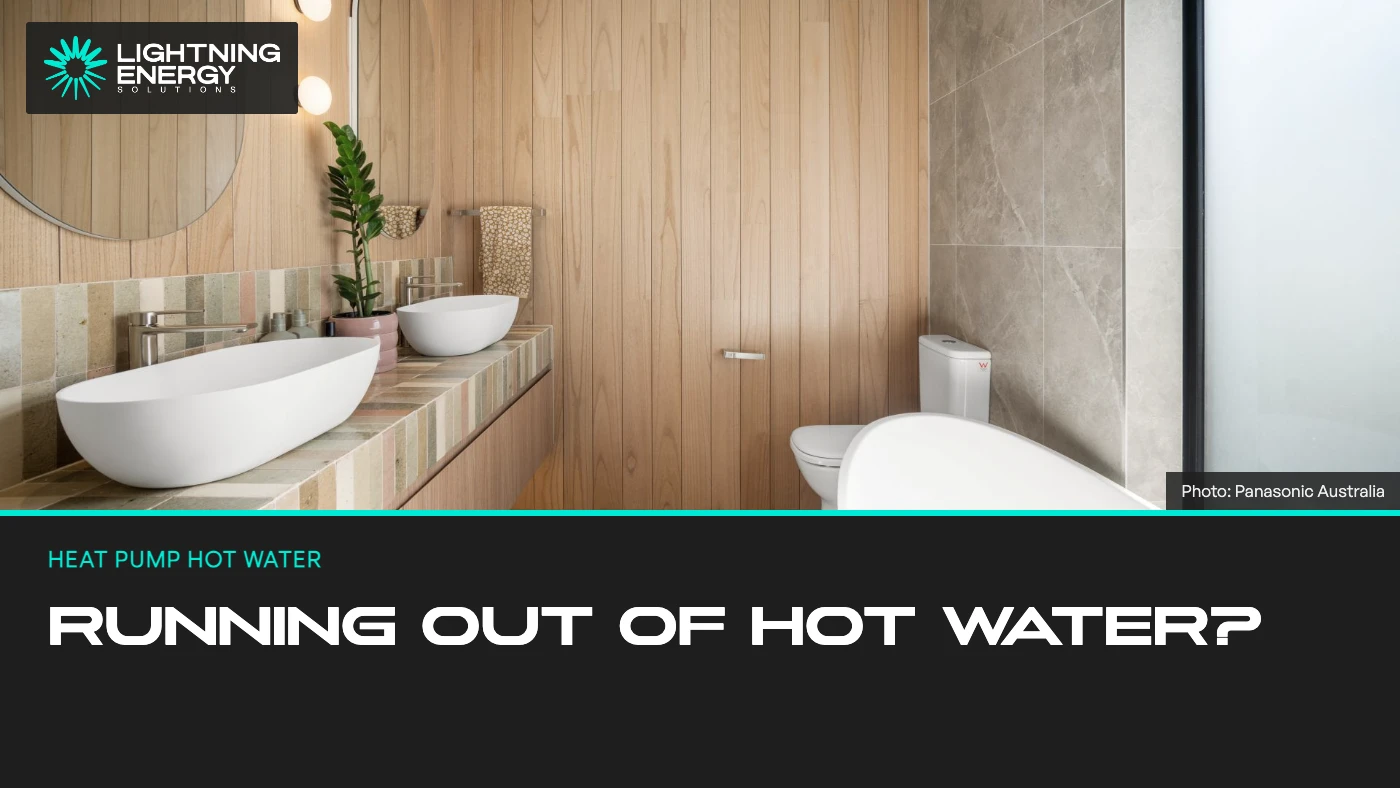 Heat pump running out of hot water: what to check first
