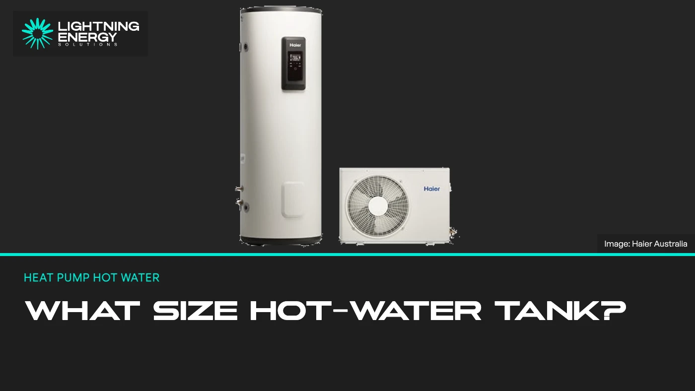What size heat pump tank does your household need?