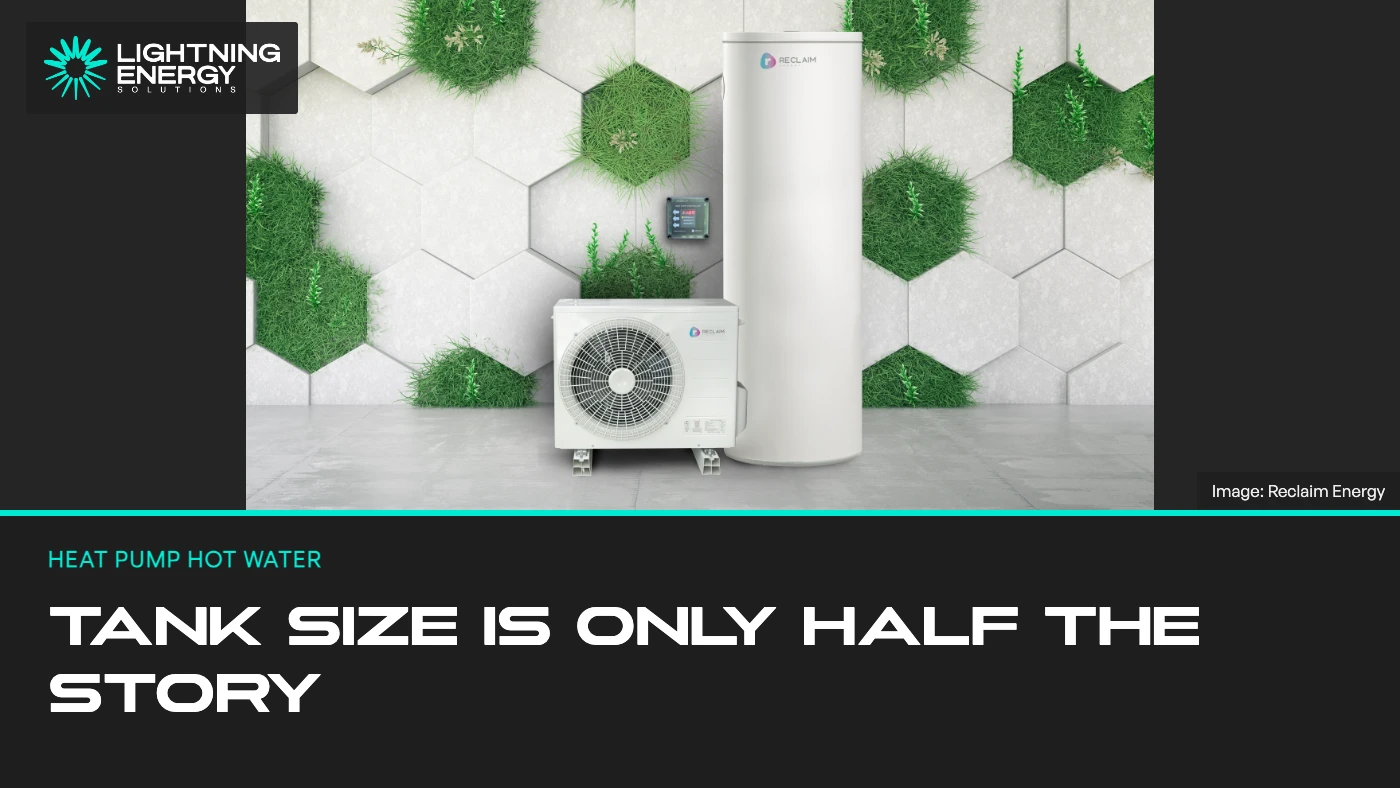 Heat Pump Tank Size and Recovery Rate: Why Both Matter
