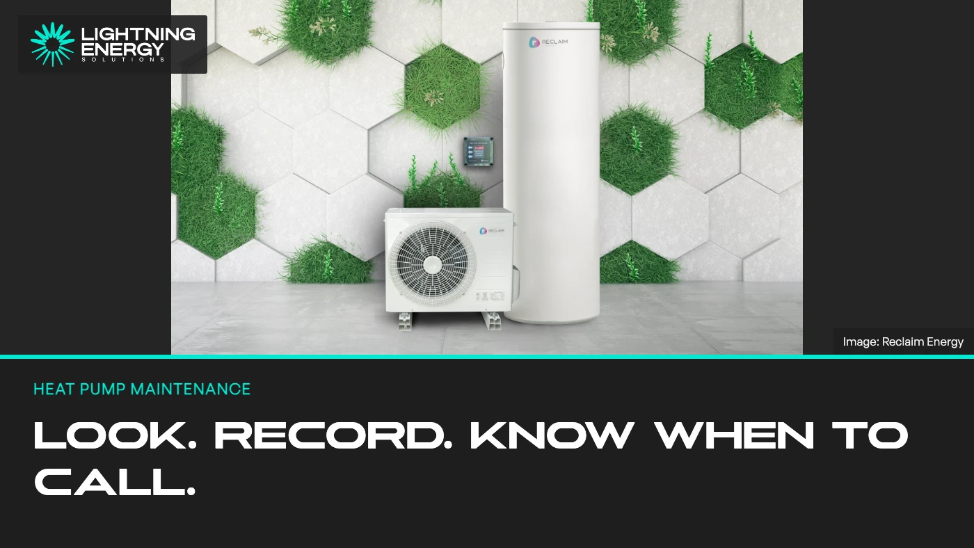 Heat pump maintenance: what homeowners can check