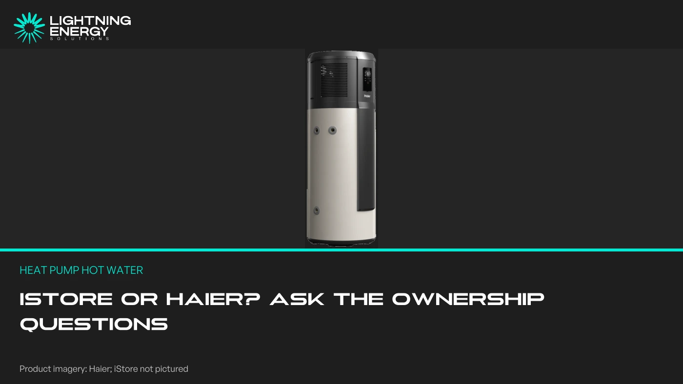 iStore versus Haier: practical heat pump ownership questions