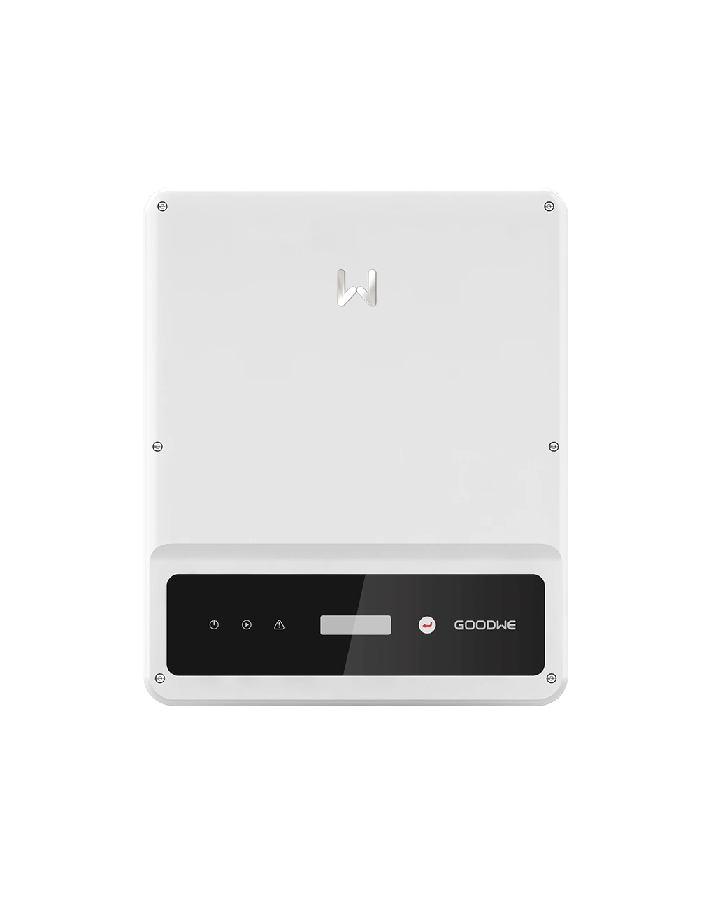 GoodWe DNS solar inverter — manufacturer product image. GoodWe hybrid and other inverter families have different capabilities.