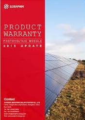 seraphim solar panel warranty
