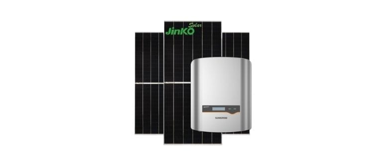 sungrow solar inverter with jinko solar panels